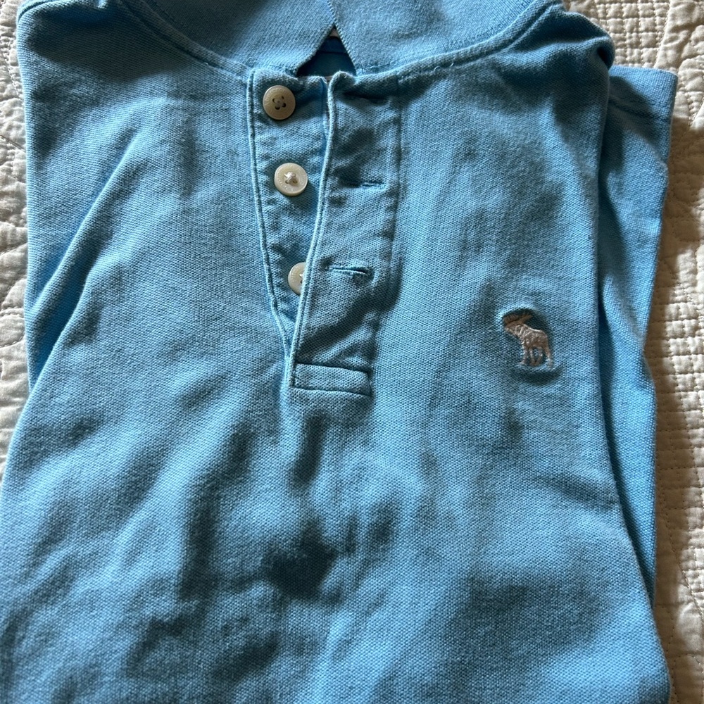 Kids Blue Polo Shirt
